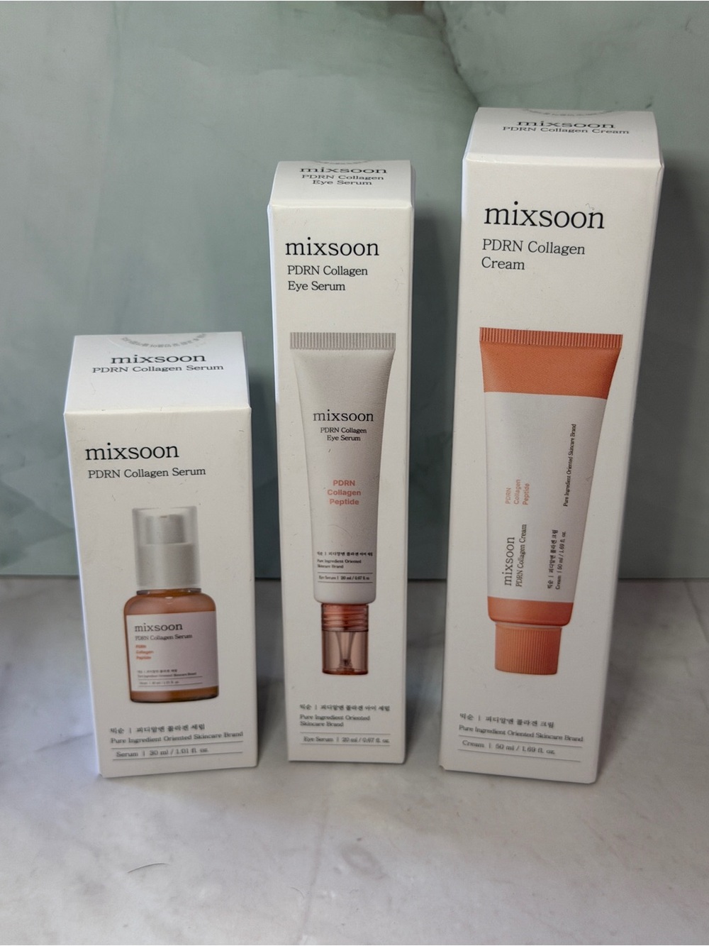 Mixsoon PDRN Collagen skincare set - Set of 3